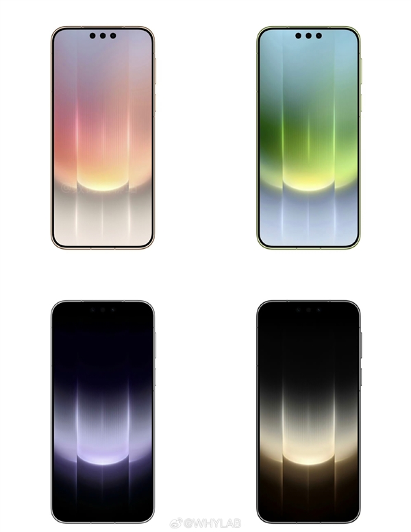 华为Mate 90系列正面外观曝光：依然独一无二三挖孔！支持3D人脸